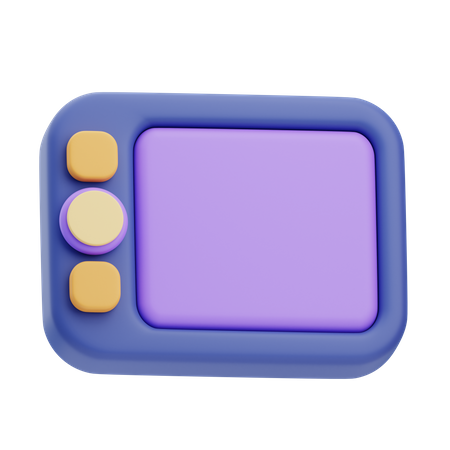 Tablette à dessin  3D Icon