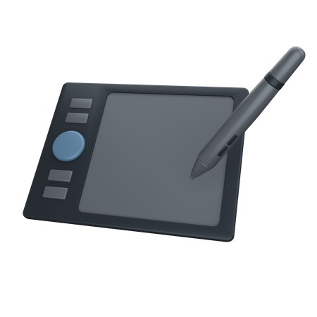 Tablette à dessin numérique  3D Icon