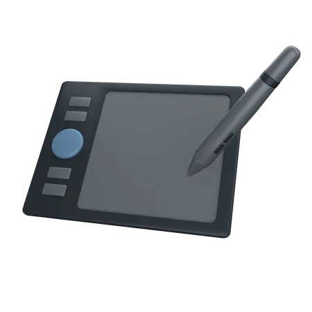 Tablette à dessin numérique  3D Icon