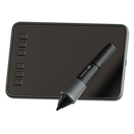 Tablette à stylet  3D Icon