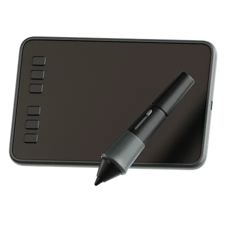 Tablette à stylet  3D Icon