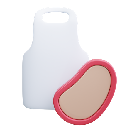 Tablier de boucher  3D Icon