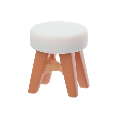 Tabouret  3D Icon