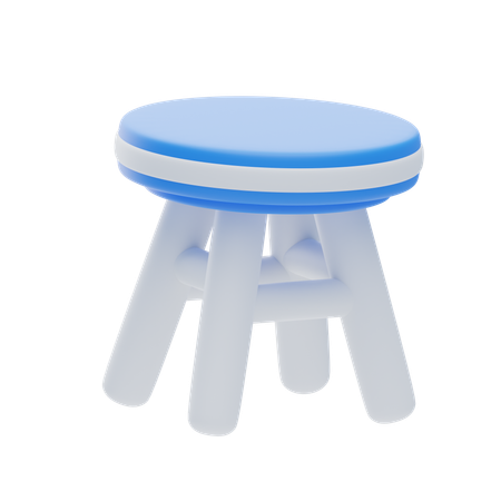 Tabouret  3D Icon