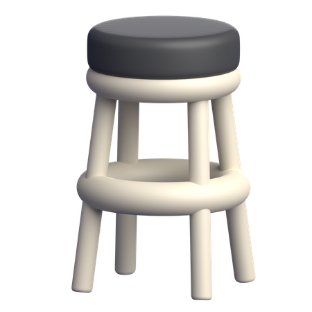 Tabouret  3D Icon