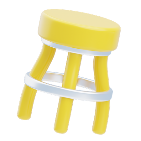 Tabouret  3D Icon