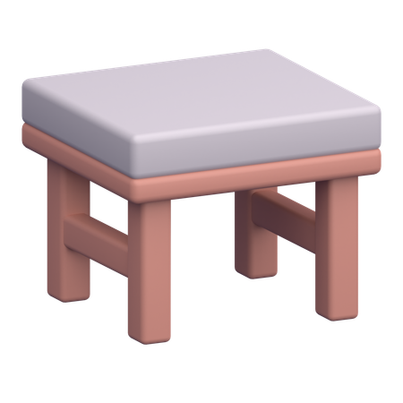 Tabouret  3D Icon