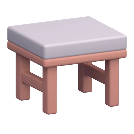 Tabouret  3D Icon