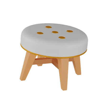 Tabouret  3D Icon