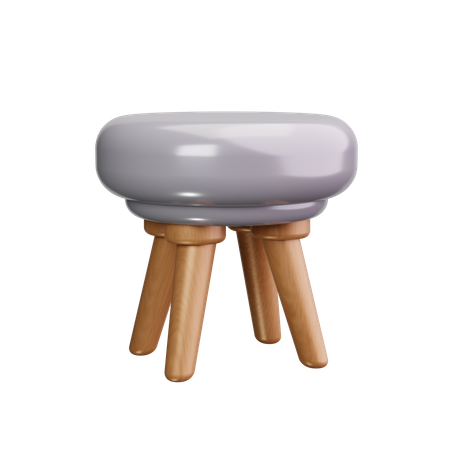 Tabouret  3D Icon