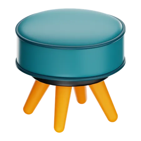 Tabouret  3D Icon