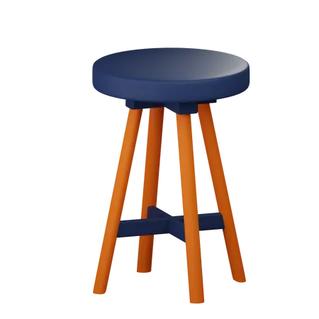 Tabouret  3D Icon