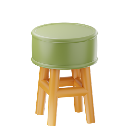 Tabouret  3D Icon