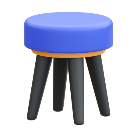 Tabouret  3D Icon