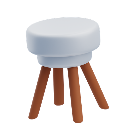 Tabouret  3D Icon