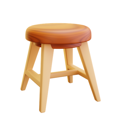 Tabouret  3D Icon