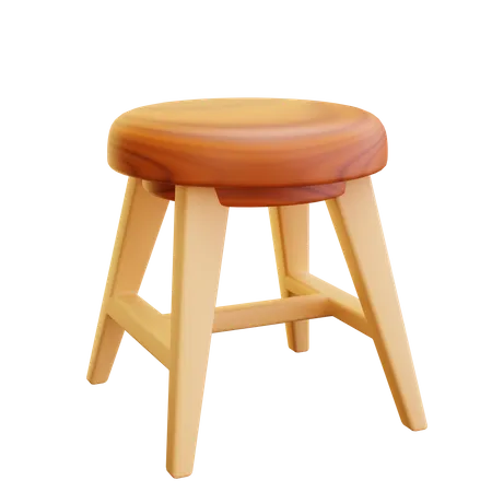 Tabouret  3D Icon