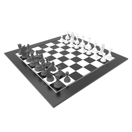 Tabuleiro de xadrez  3D Icon