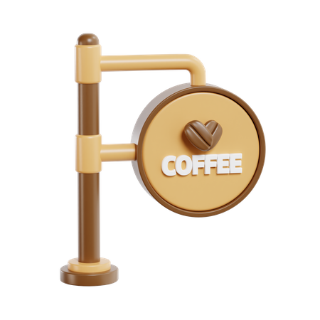 Placa de café  3D Icon