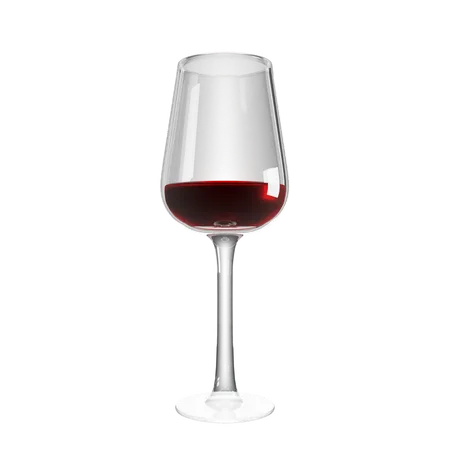 Copo de vinho  3D Icon