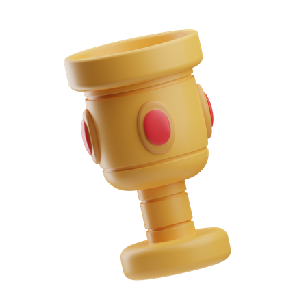 Taça de Ouro  3D Icon