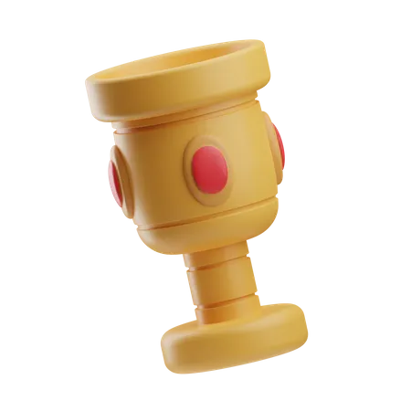 Taça de Ouro  3D Icon