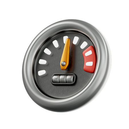 Tachometer  3D Icon