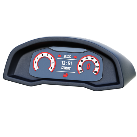 Tachometer  3D Icon