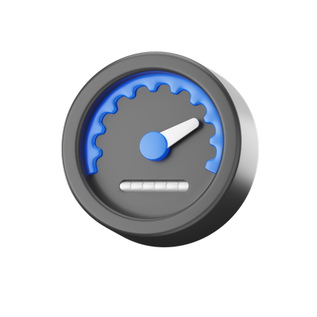 Tachometer  3D Icon