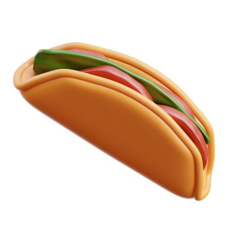 Tacos  3D Icon