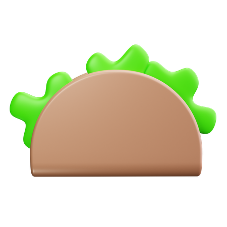 Taco  3D Icon