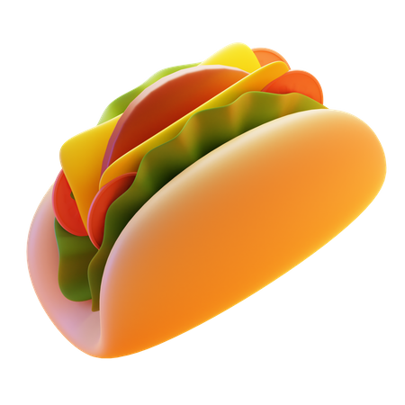 TACO  3D Icon