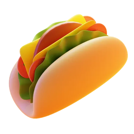 TACO  3D Icon