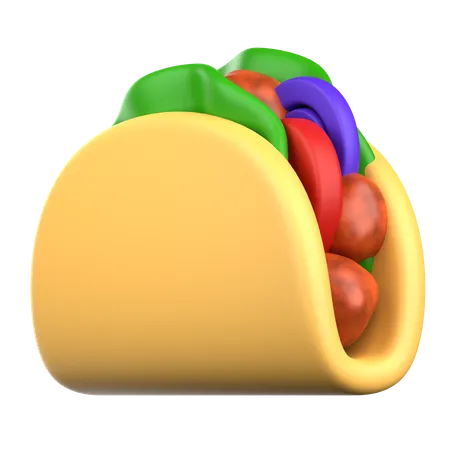 TACO  3D Icon