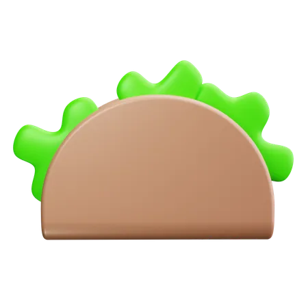 Taco  3D Icon