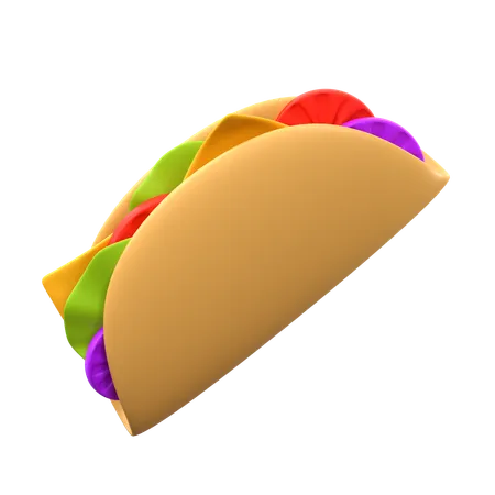 Taco  3D Icon