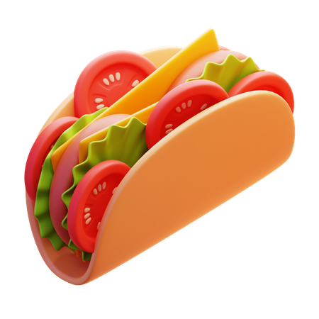 TACO  3D Icon