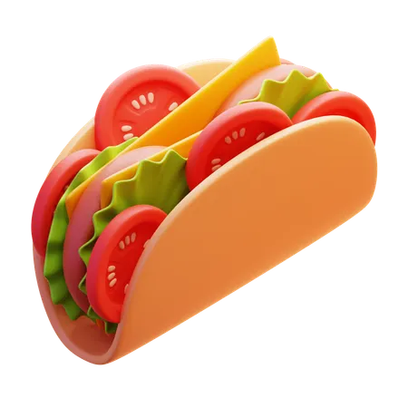 TACO  3D Icon