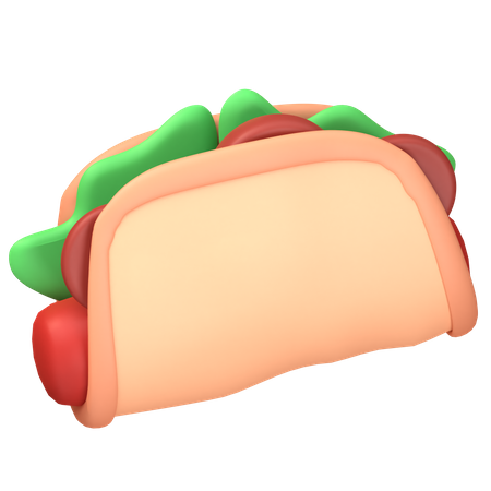 TACO  3D Icon