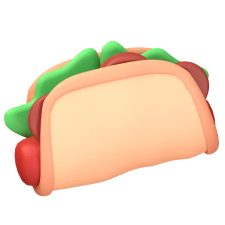 TACO  3D Icon