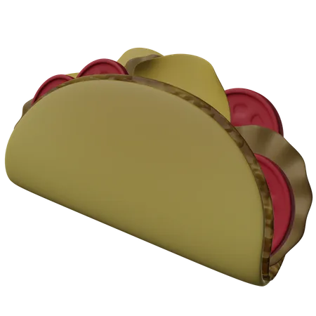 Taco  3D Icon