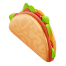 taco emoji 3d