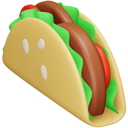 57 3D Taco Illustrations - Free in PNG, BLEND, GLTF - IconScout