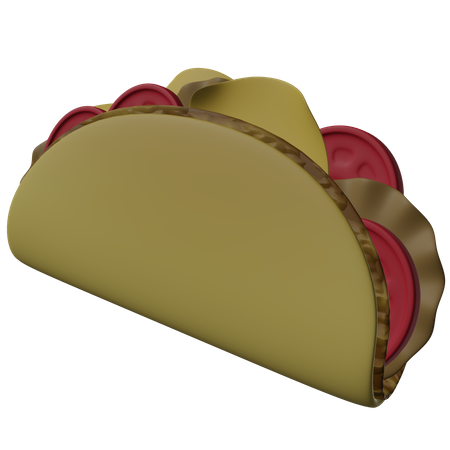 Taco  3D Icon
