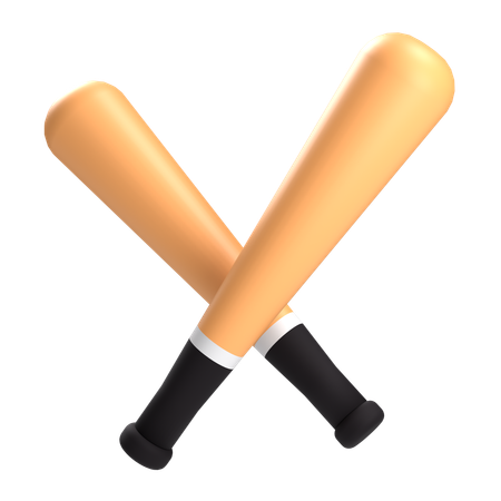Taco de beisebol  3D Icon
