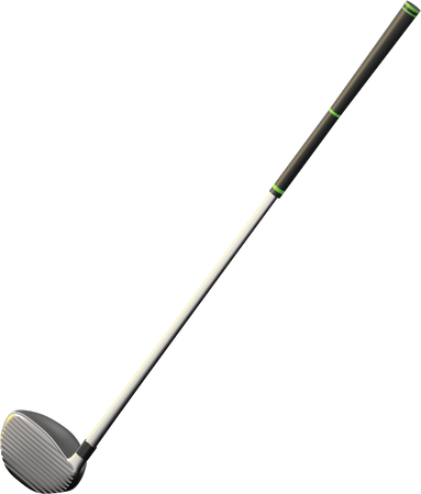 Taco de golfe  3D Icon