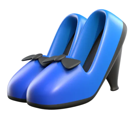 Tacón alto  3D Icon
