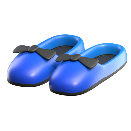 Tacones bajos  3D Icon