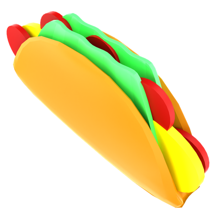 Tacos  3D Icon