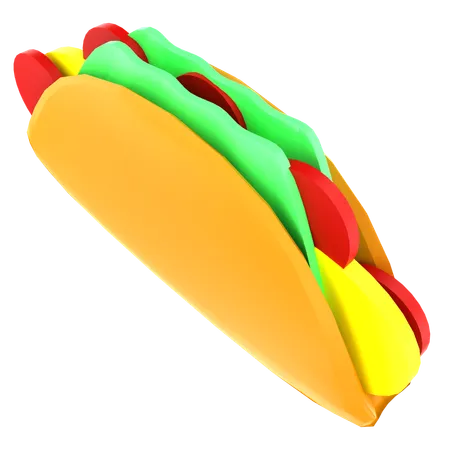 Tacos  3D Icon